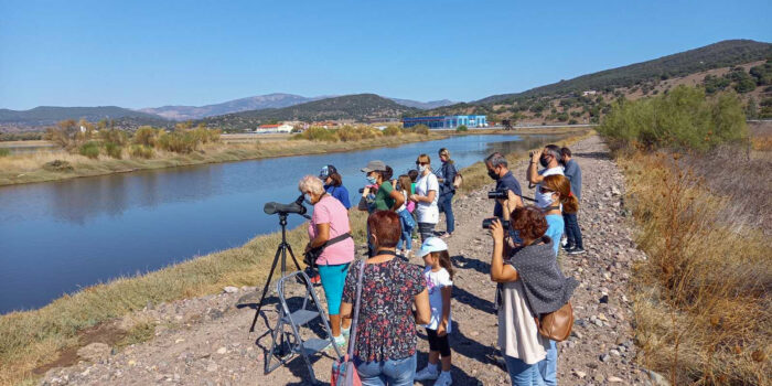 Ξεκίνησαν οι δράσεις του Κέντρου Περιβαλλοντικής Ενημέρωσης Καλλονής<br>Με επιτυχία οι εξορμήσεις παρατήρησης πουλιών στις Αλυκές Καλλονής